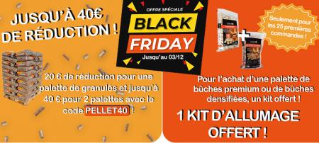 BLACK FRIDAY : Des codes promos et des cadeaux ! 