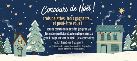 Concours de Noël, trois palettes gagnantes !