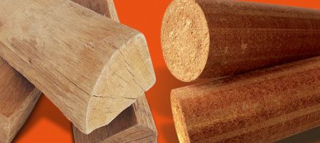 Bûche de bois densifié et bûche de bois traditionnel : quelles différences ?